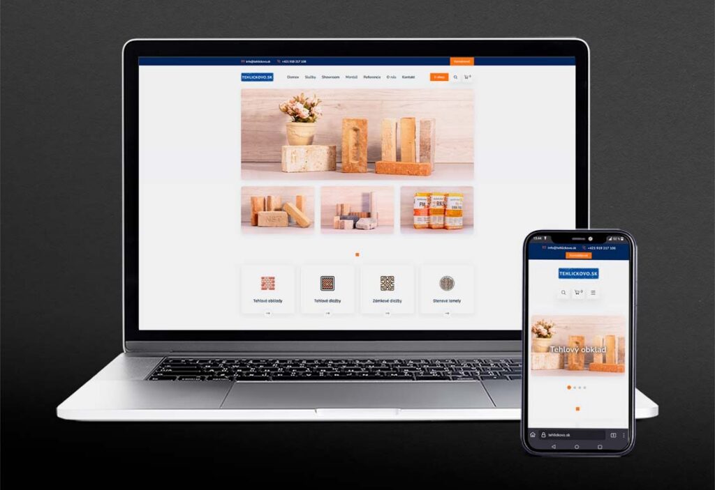 E-shop Tehličkovo – realizácia Castle Digital